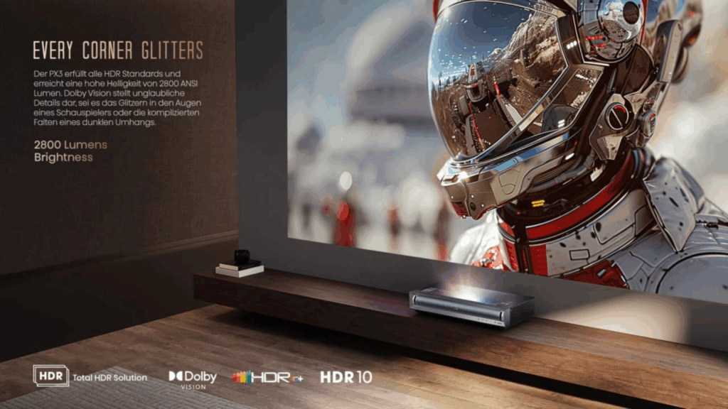 Screenshot 2025 09 19 at 16 54 08 HISENSE PX3 TRICHROMA LASER TV 4K HDR BEAMER Was Ist Ein Laser TV Beamer