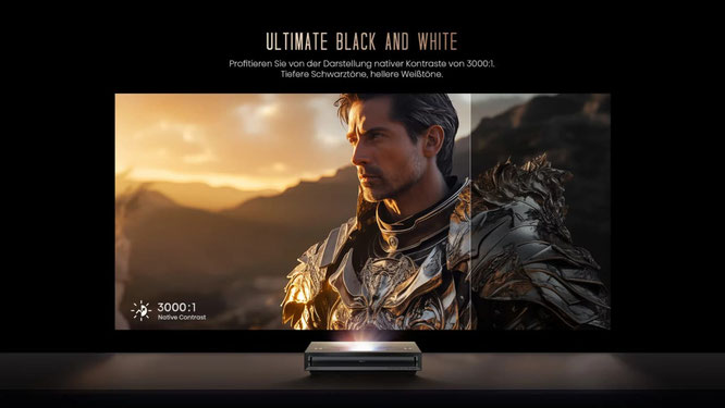 Hisense PX3 Laser TV , laser beamer, beamer im vergleich