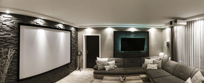 beamer und leinwand, Heimkino Beamer
