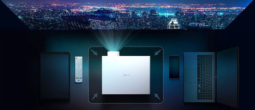 LG BU50NST - ein Kabel, fünf Signale mit HDBaseT - beamer-freund, ansi lumen beamer