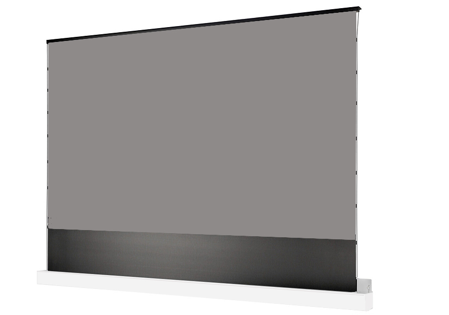 Elektrische Bodenscherenleinwand