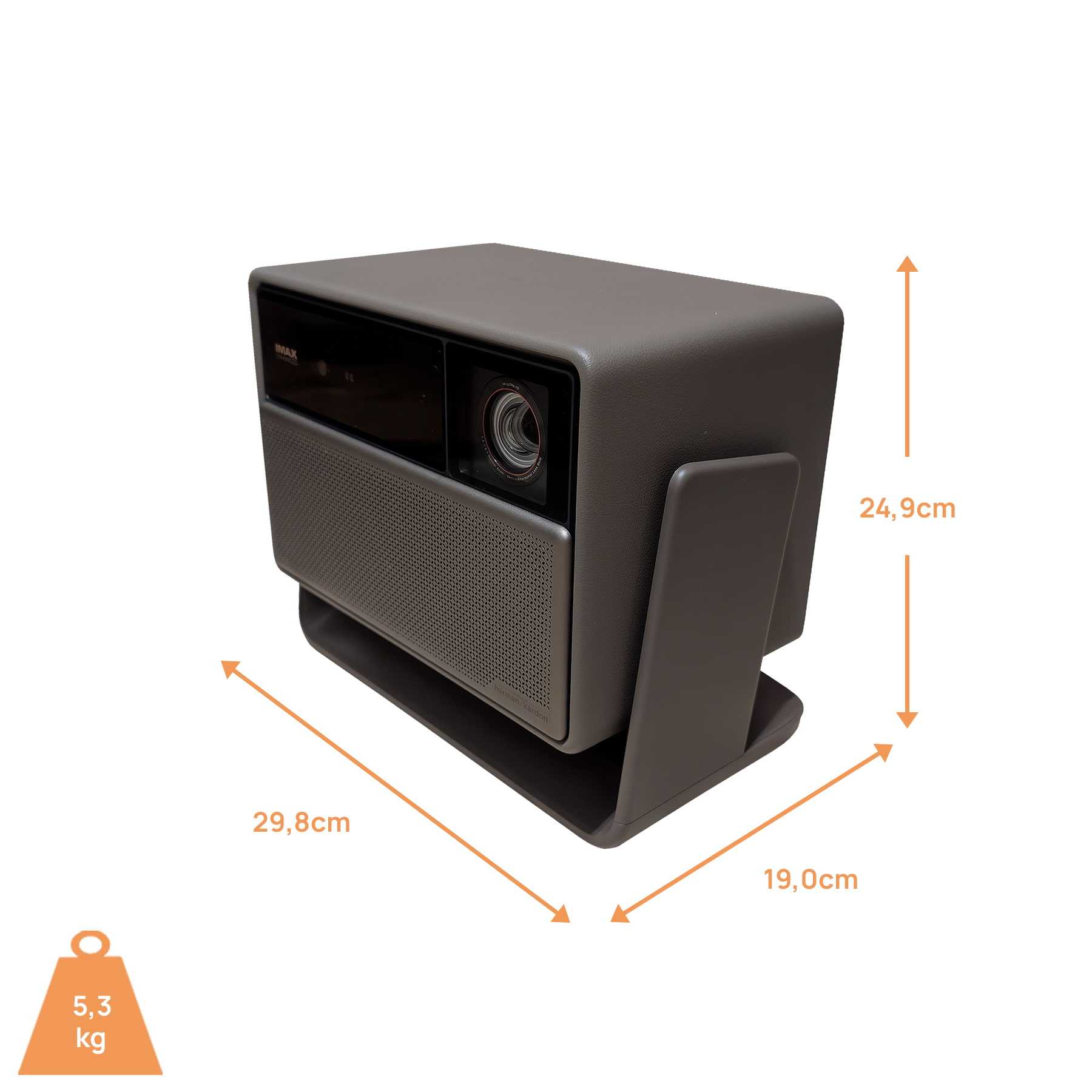 XGIMI Horizon 20 Max Triple-Laser-Beamer mit integriertem Standfuß