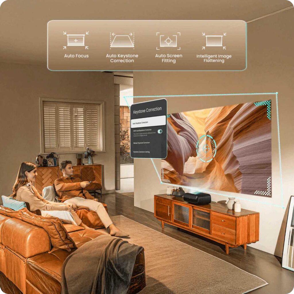 JMGO O2S Laser TV beamer freund 8