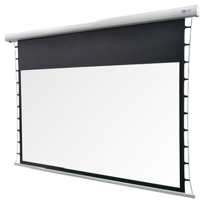 Motorleinwand mit seitlicher Tuchspannung - Tensioned Leinwand