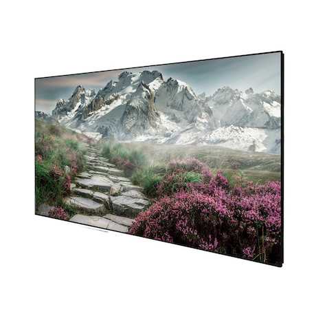 Rahmenleinwand mit schalldurchlässigem Tuch