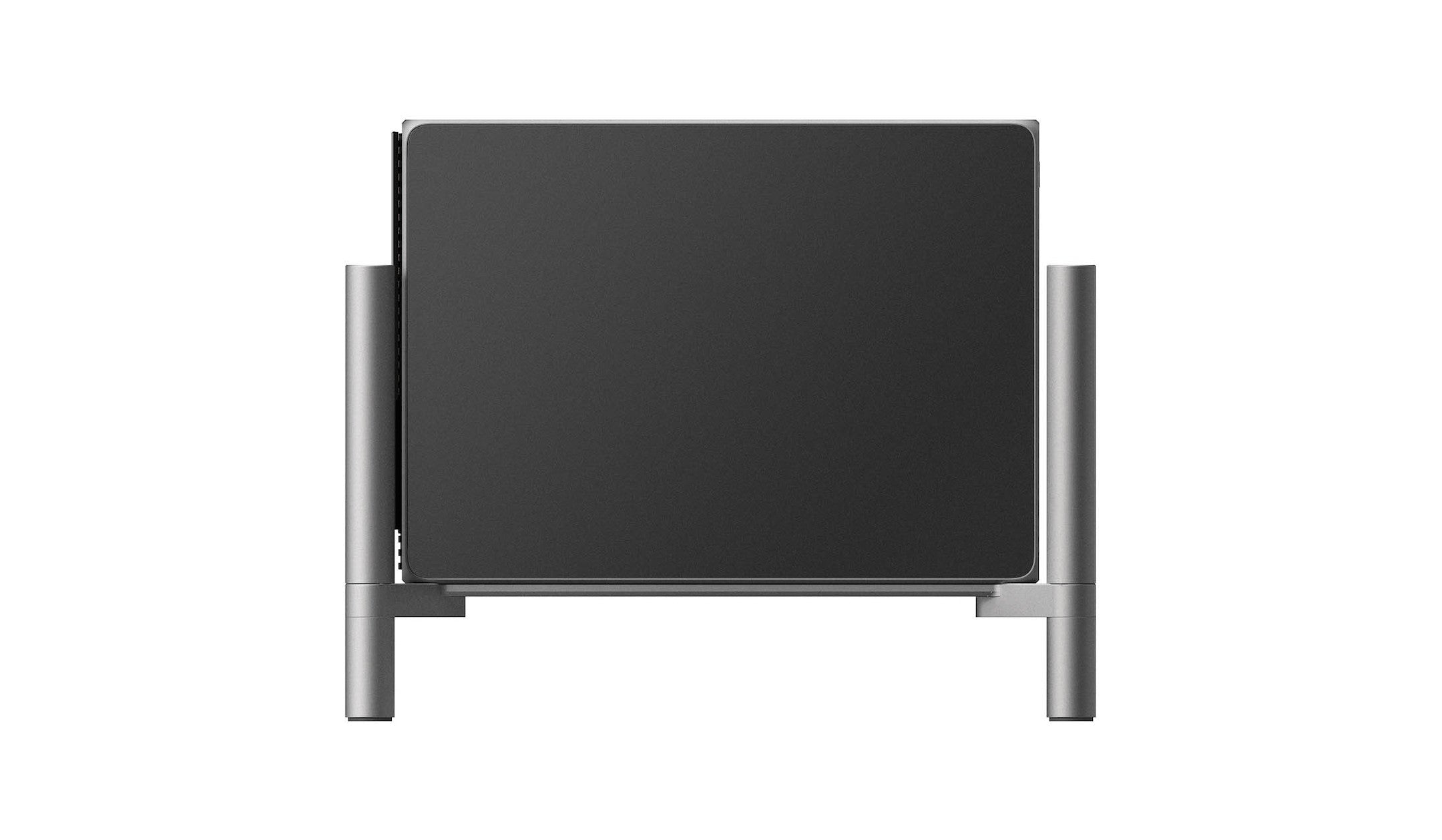 XGIMI TITAN Noir Ultra Pro in der Frontalansicht – kompaktes Gehäusedesign mit zentriertem Objektiv und klarer Linienführung